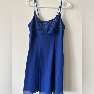 Blue Cocktail Dress